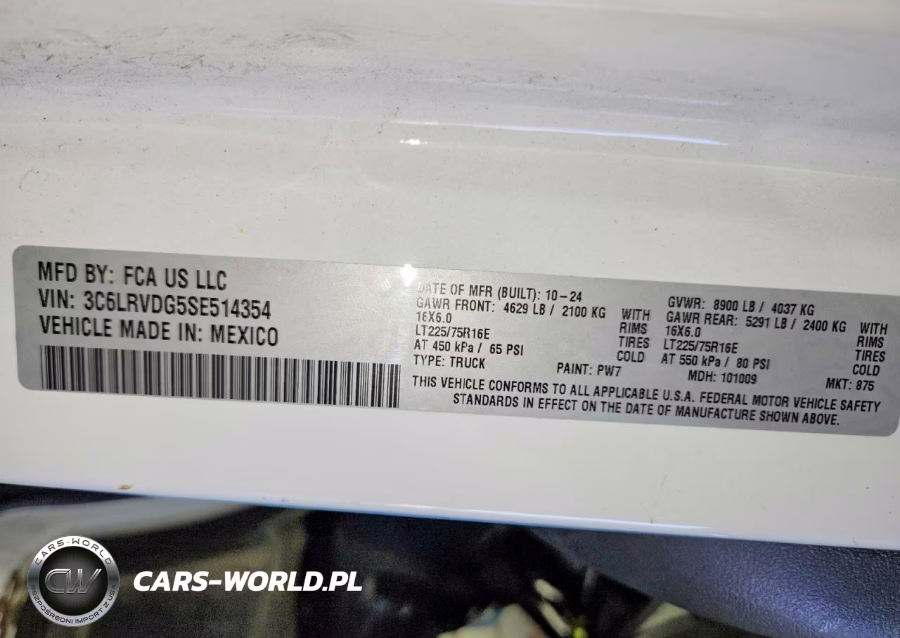 2025 Ram Promaster 2500 2500 High VIN:3C6LRVDG5SE514354 - 13