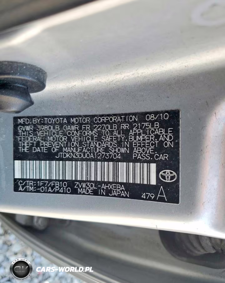 2010 Toyota Prius Ii VIN:JTDKN3DU0A1273704 - 12