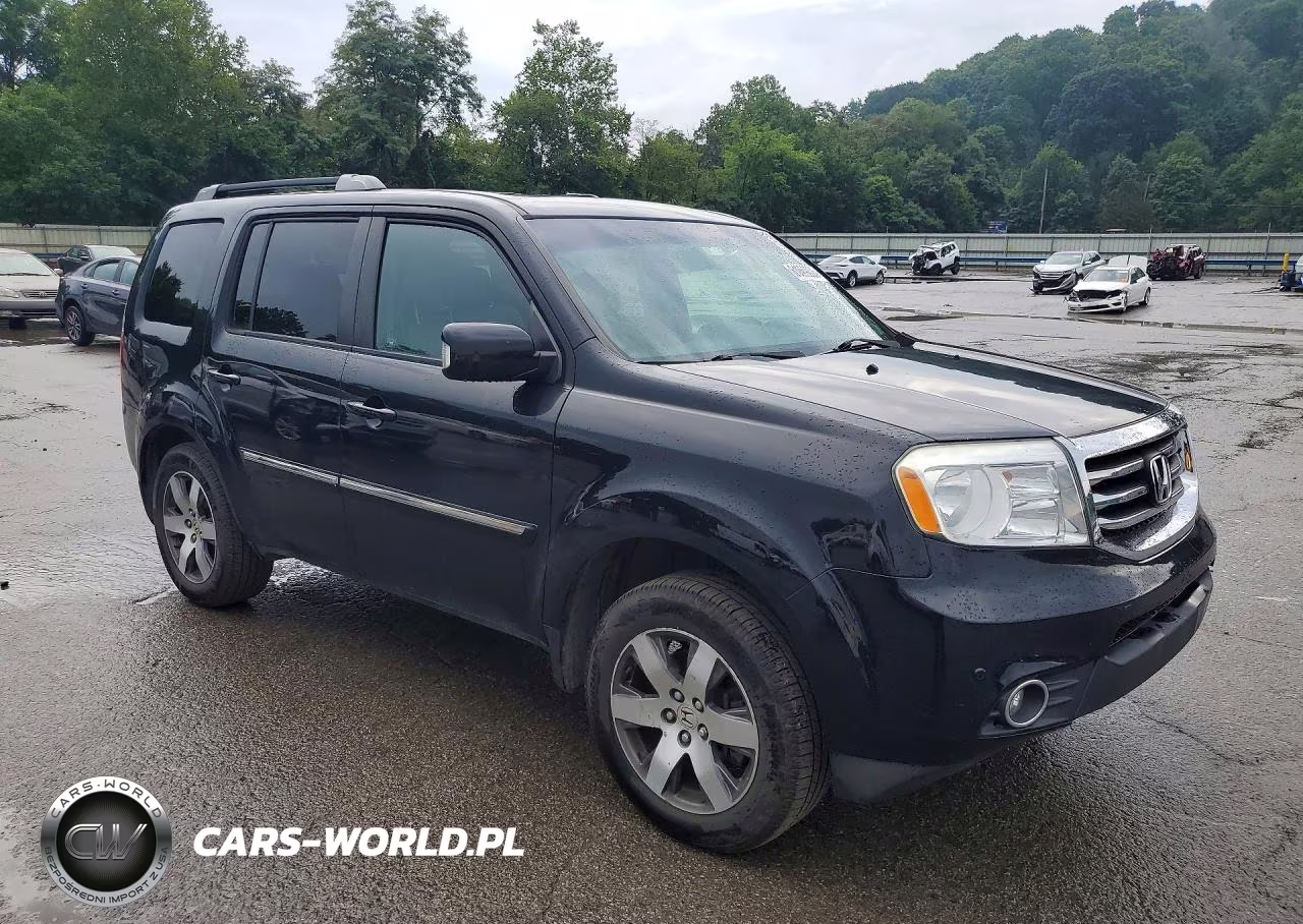 2012 Honda Pilot Touring VIN:5FNYF4H95CB001212 - 4