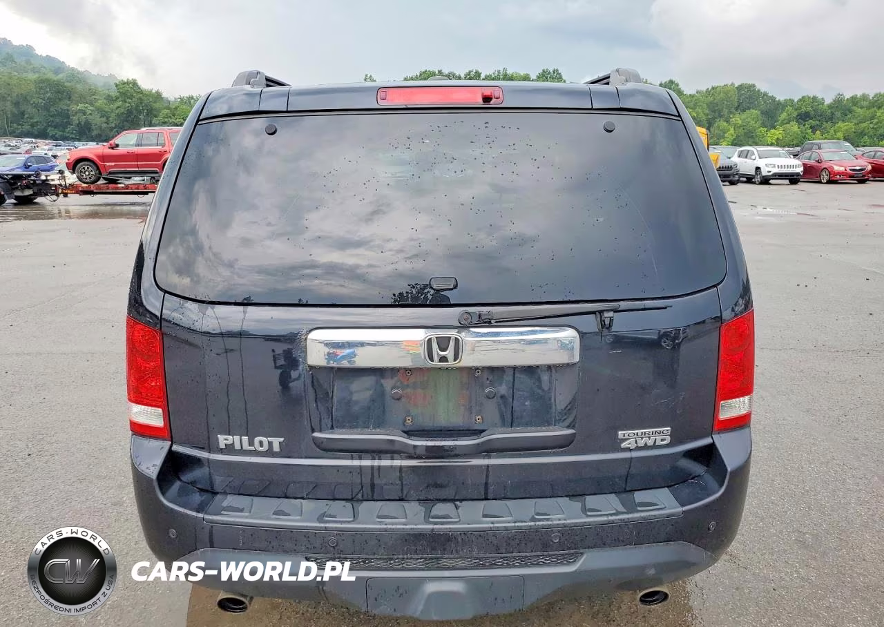 2012 Honda Pilot Touring VIN:5FNYF4H95CB001212 - 6