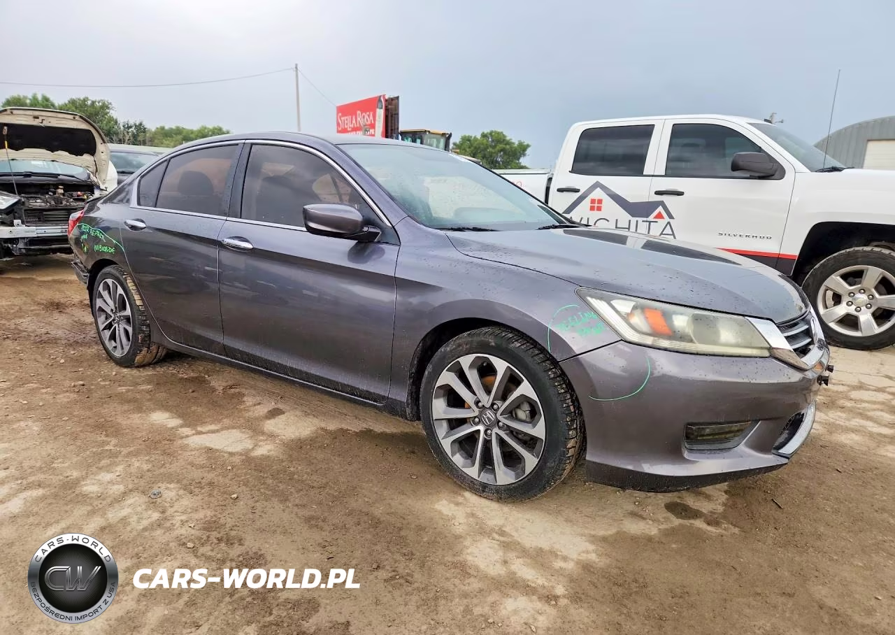 2015 Honda Accord Sport VIN:1HGCR2F55FA230705 - 4