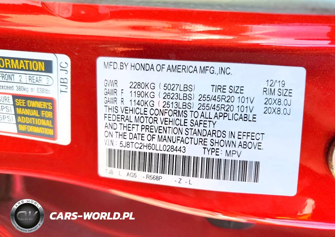 2020 Acura Rdx A-Spec VIN:5J8TC2H60LL028443 - 12