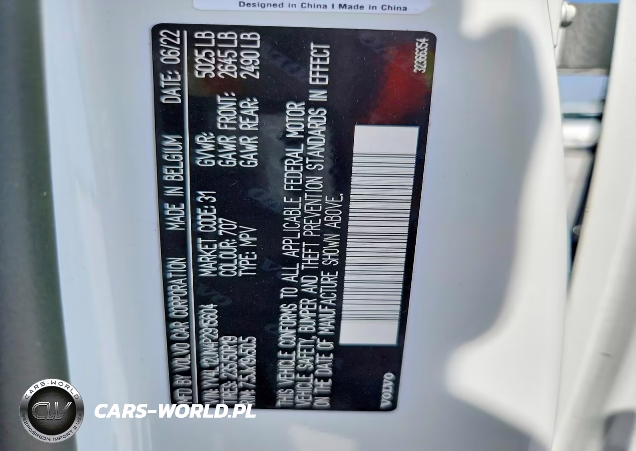 2023 Volvo Xc40 Plus VIN:YV4L12UN4P2915604 - 13