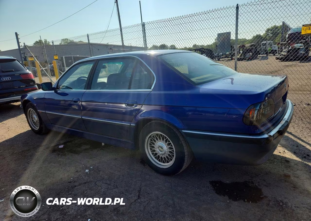 1998 BMW 740 Il VIN:WBAGJ8320WDM23845 - 2