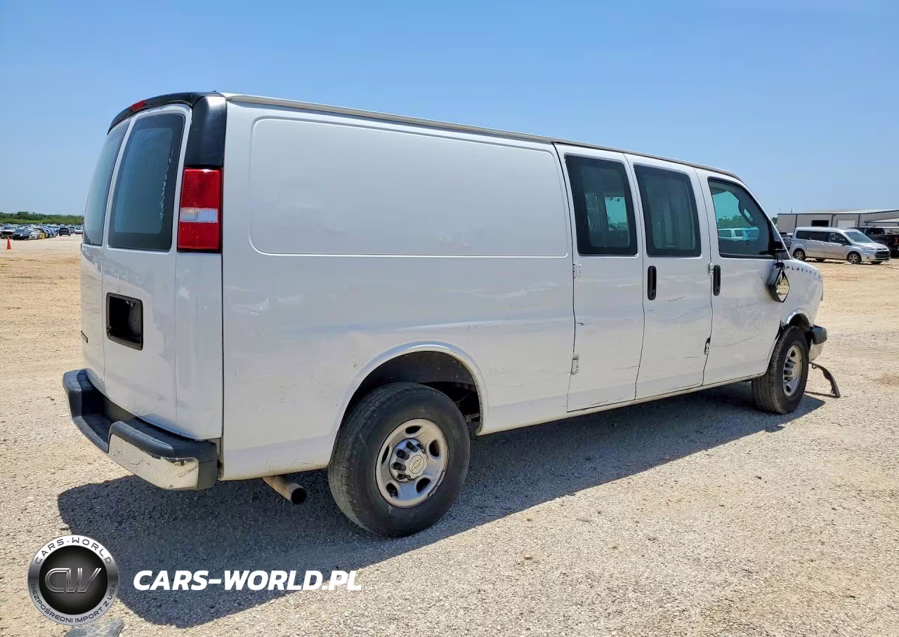 2021 Chevrolet Express 2500 Cargo Delivery Van VIN:1GCWGBFP5M1262201 - 3