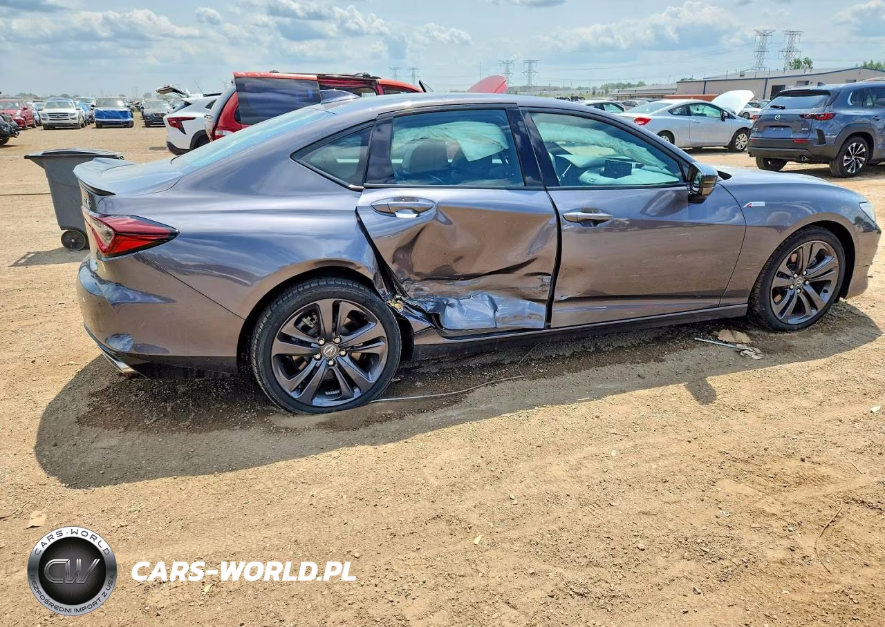 2023 Acura Tlx A-Spec VIN:19UUB6F5XPA004502 - 3