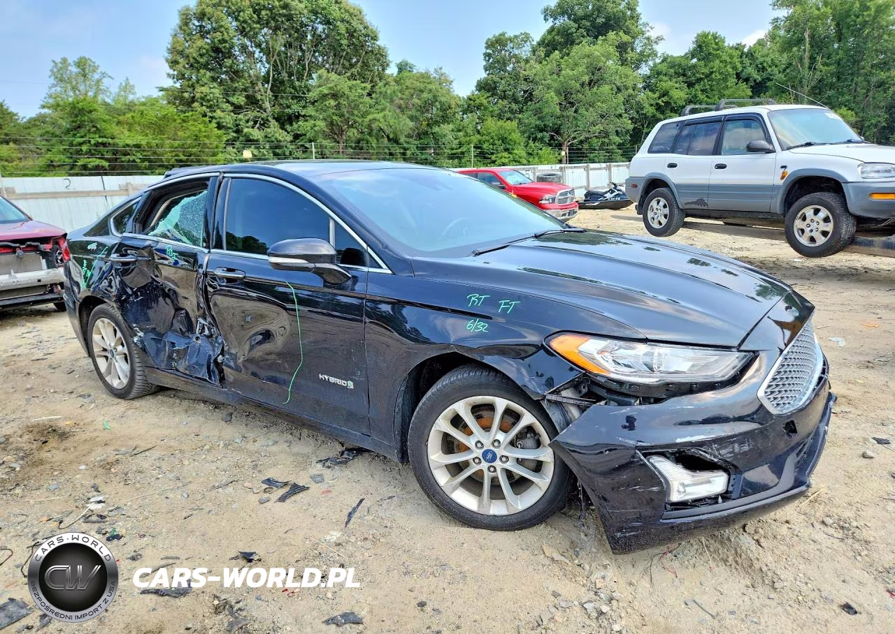2019 Ford Fusion Sel VIN:3FA6P0MU6KR126326 - 4