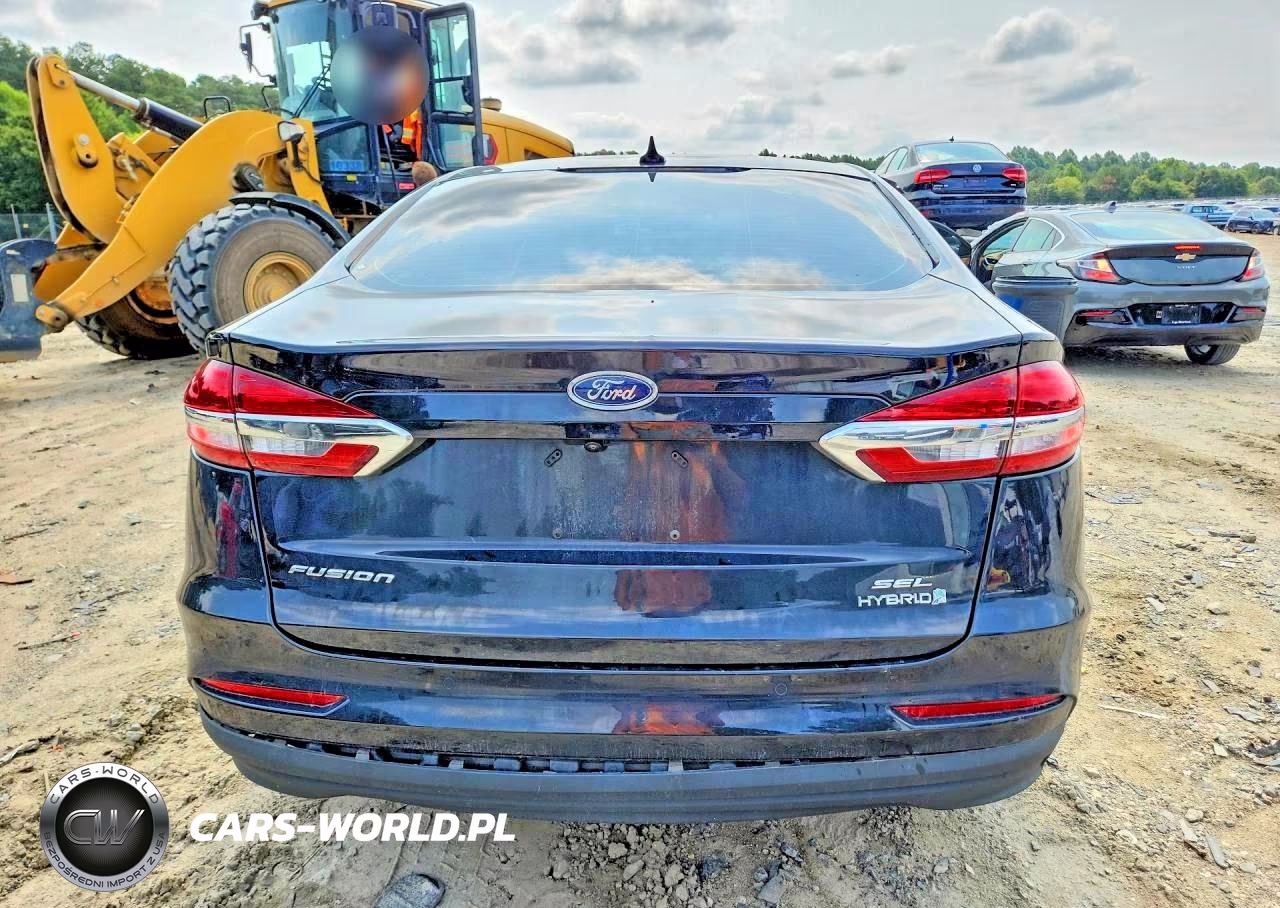2019 Ford Fusion Sel VIN:3FA6P0MU6KR126326 - 6