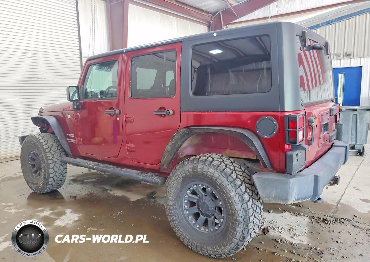 2013 Jeep Wrangler Unlimited Sport VIN:1C4BJWDG2DL547548 - 2