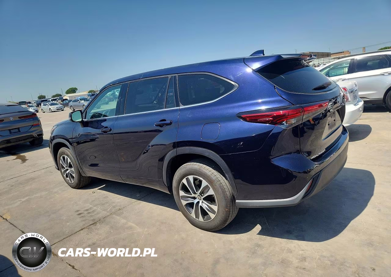 2022 Toyota Highlander Hybrid Xle VIN:5TDGARAH4NS511395 - 2