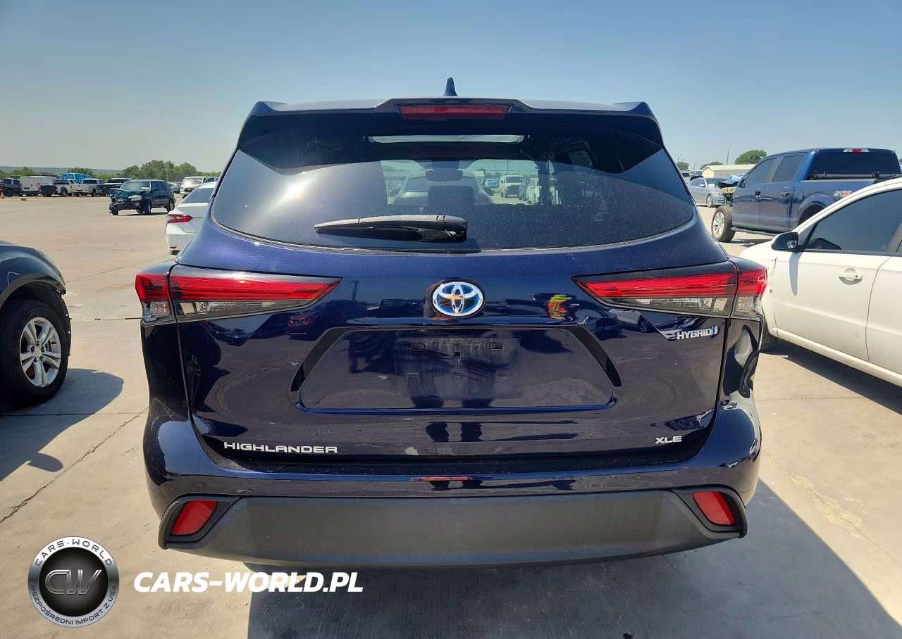 2022 Toyota Highlander Hybrid Xle VIN:5TDGARAH4NS511395 - 6