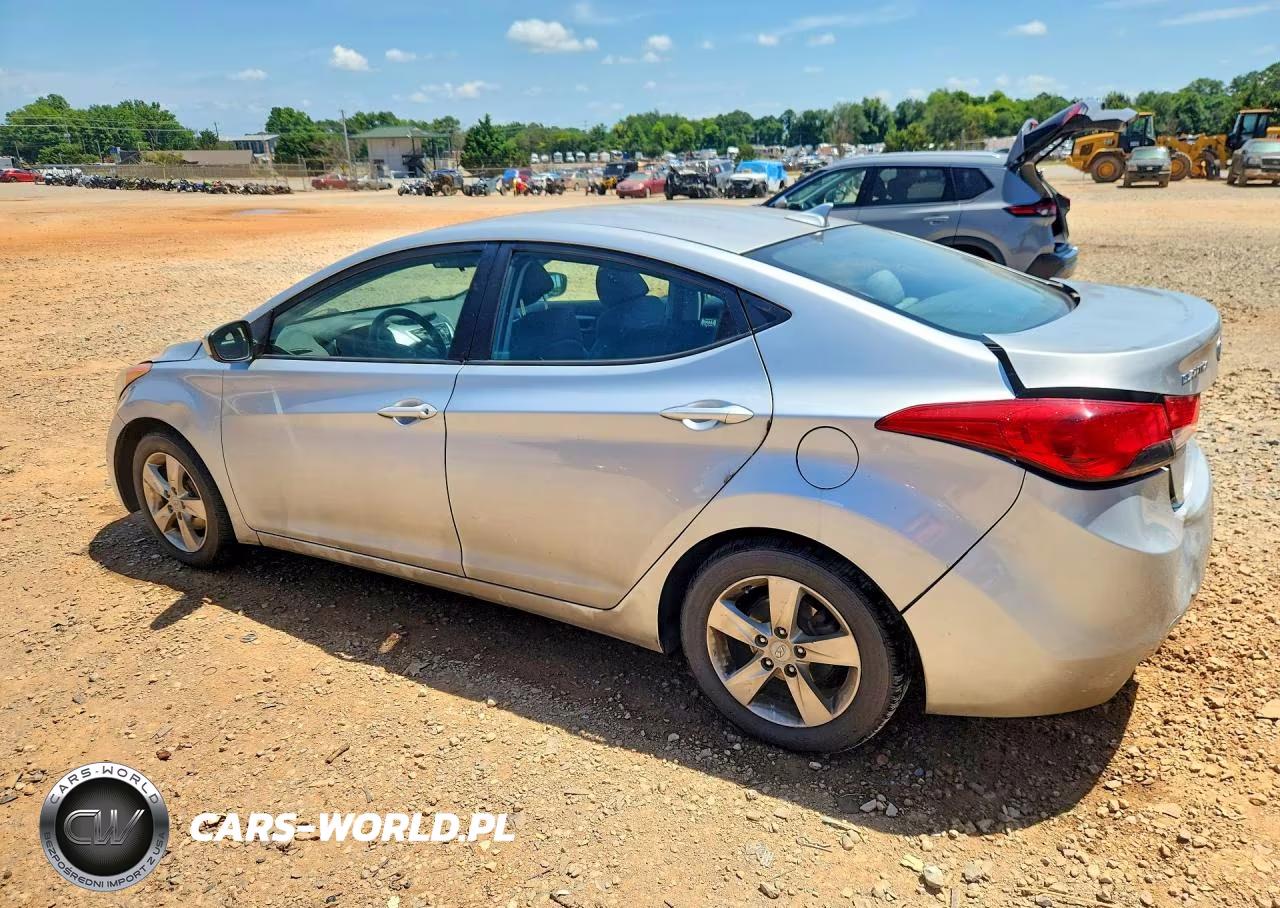 2012 Hyundai Elantra Gls VIN:5NPDH4AE4CH085136 - 2