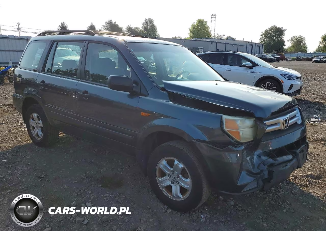 2006 Honda Pilot Lx VIN:5FNYF28166B036764 - 4