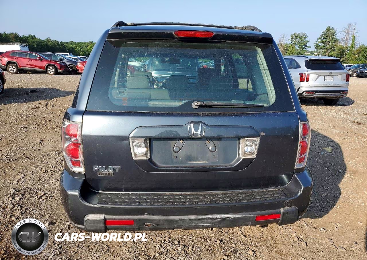 2006 Honda Pilot Lx VIN:5FNYF28166B036764 - 6