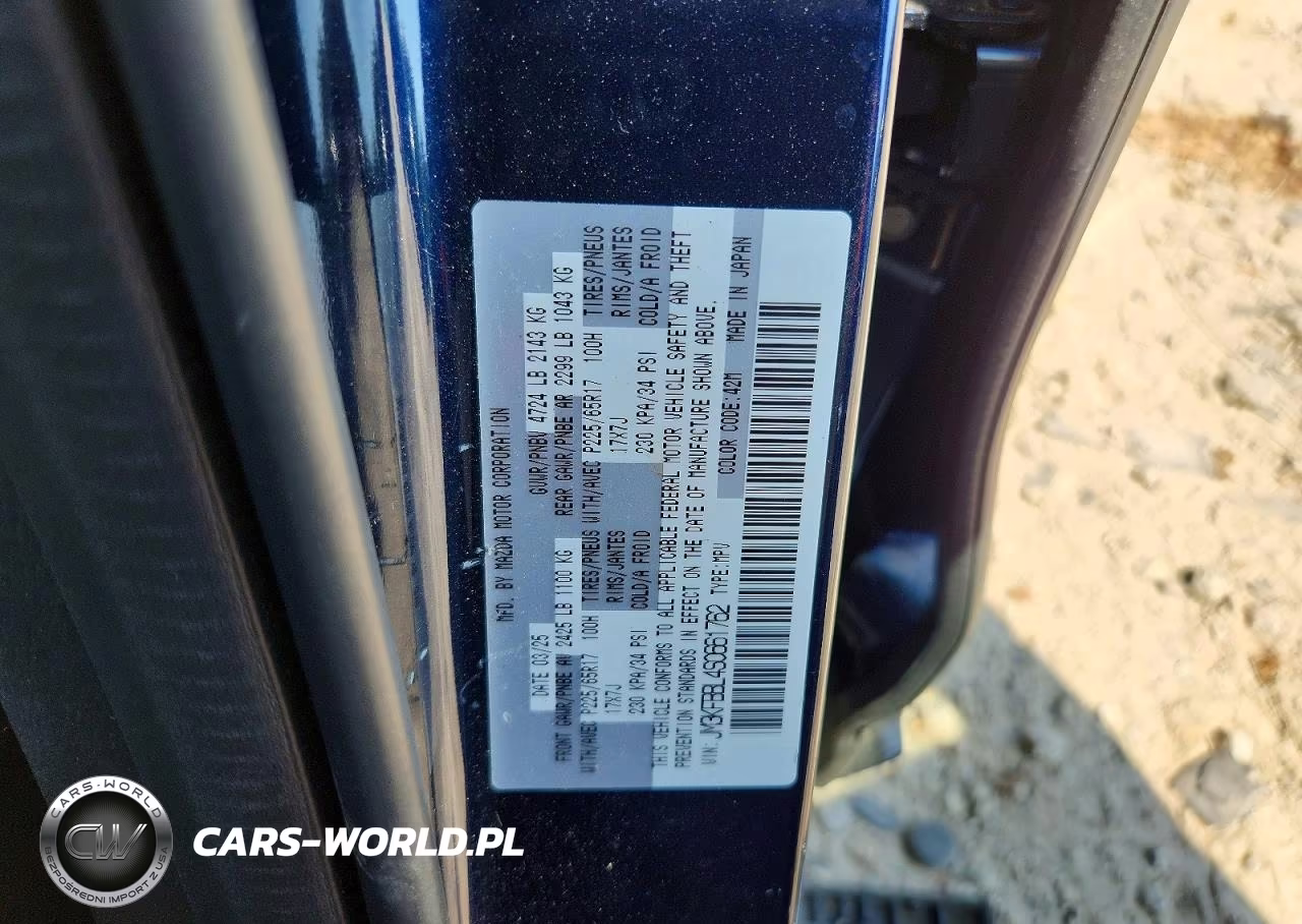 2025 Mazda Cx-5 Select VIN:JM3KFBBL4S0661762 - 14
