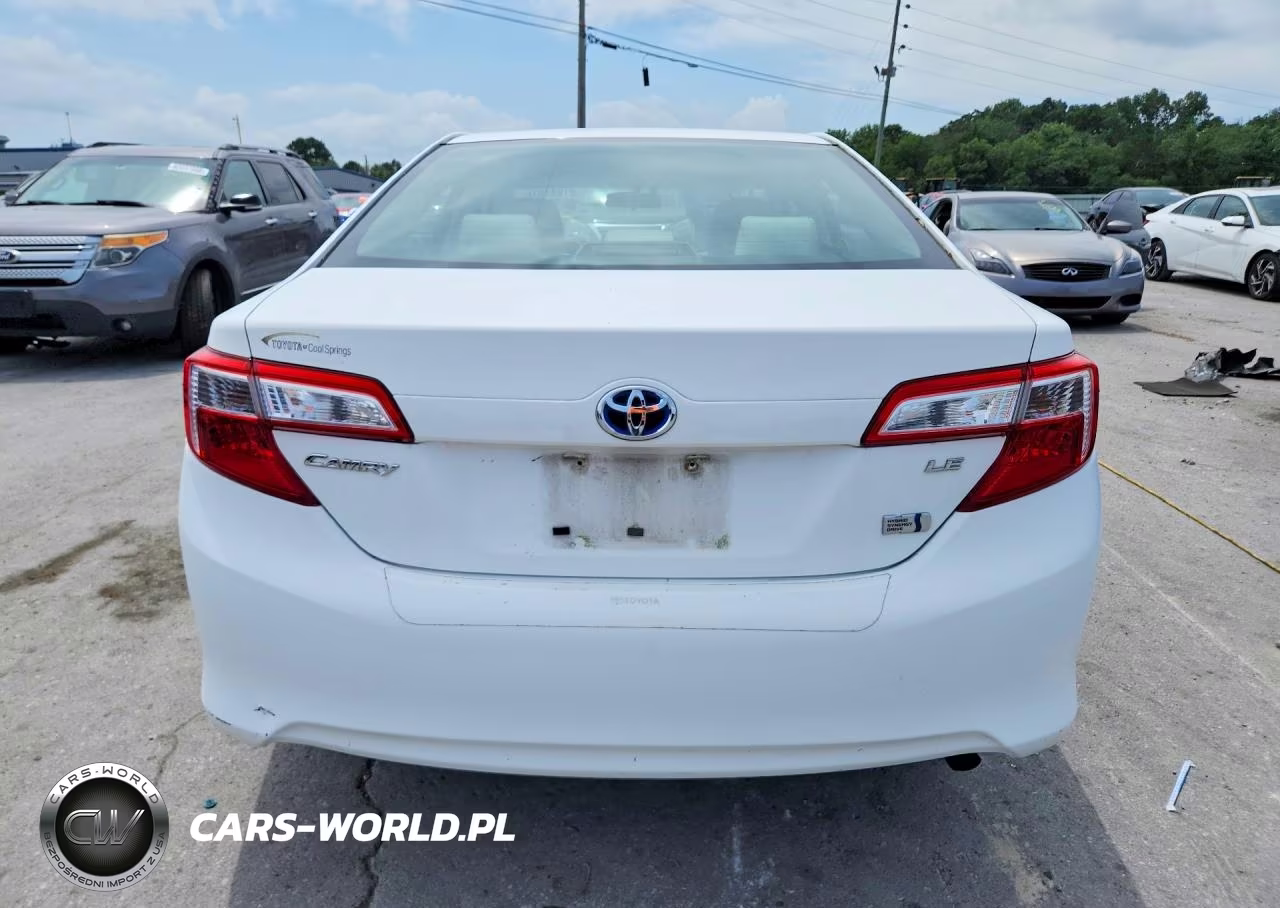 2012 Toyota Camry Hybrid Le VIN:4T1BD1FK9CU062078 - 6