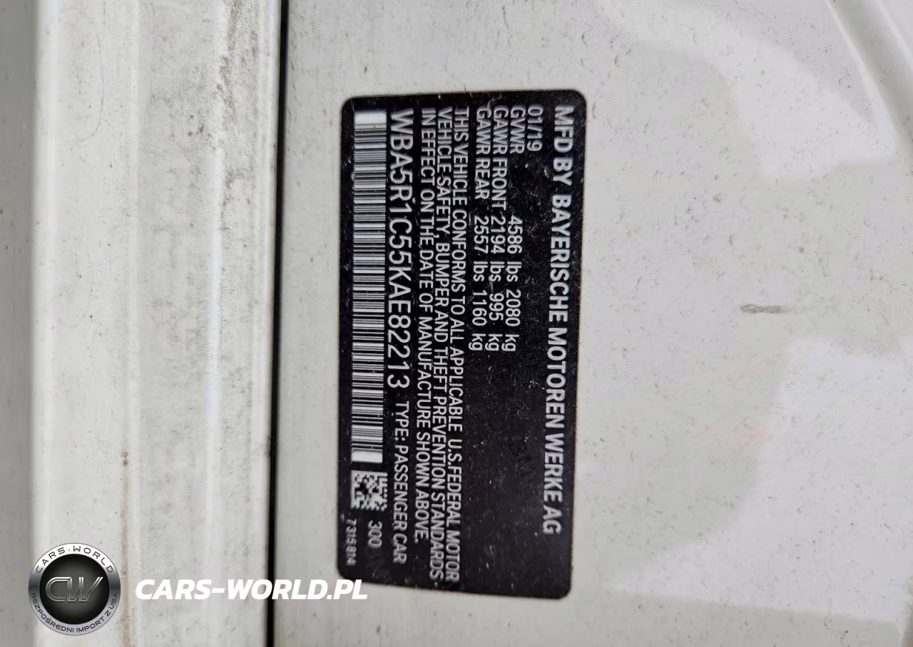 2019 BMW 330I VIN:WBA5R1C55KAE82213 - 12