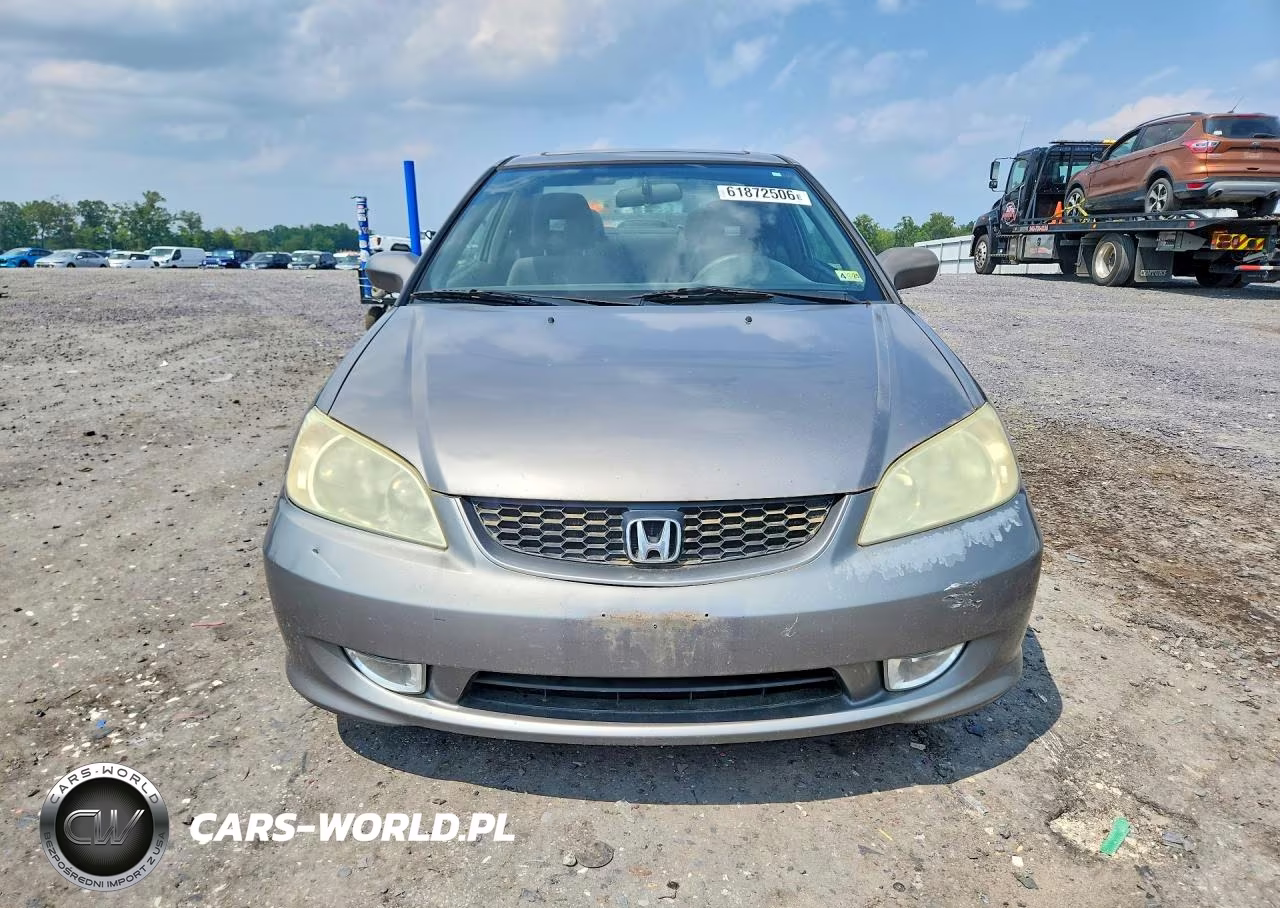 2004 Honda Civic Ex VIN:1HGEM22994L054503 - 5
