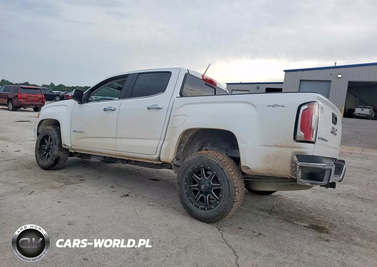 2017 GMC Canyon Slt VIN:1GTG6DEN3H1294041 - 2
