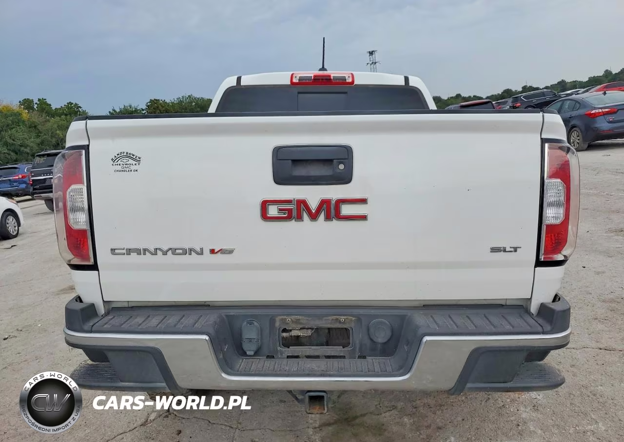 2017 GMC Canyon Slt VIN:1GTG6DEN3H1294041 - 6