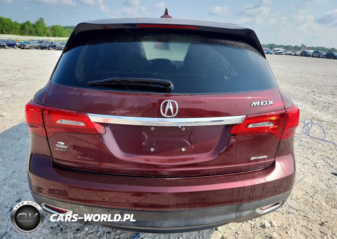 2014 Acura Mdx Technology VIN:5FRYD4H46EB025692 - 6