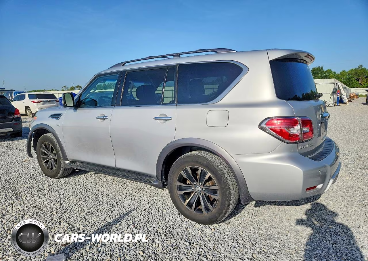 2017 Nissan Armada Platinum VIN:JN8AY2NF5H9303325 - 2