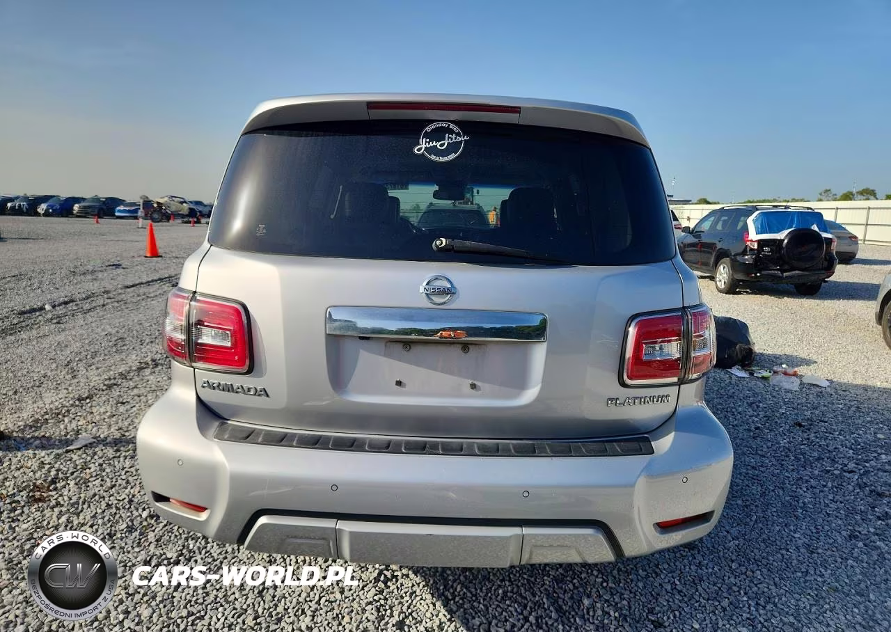 2017 Nissan Armada Platinum VIN:JN8AY2NF5H9303325 - 6
