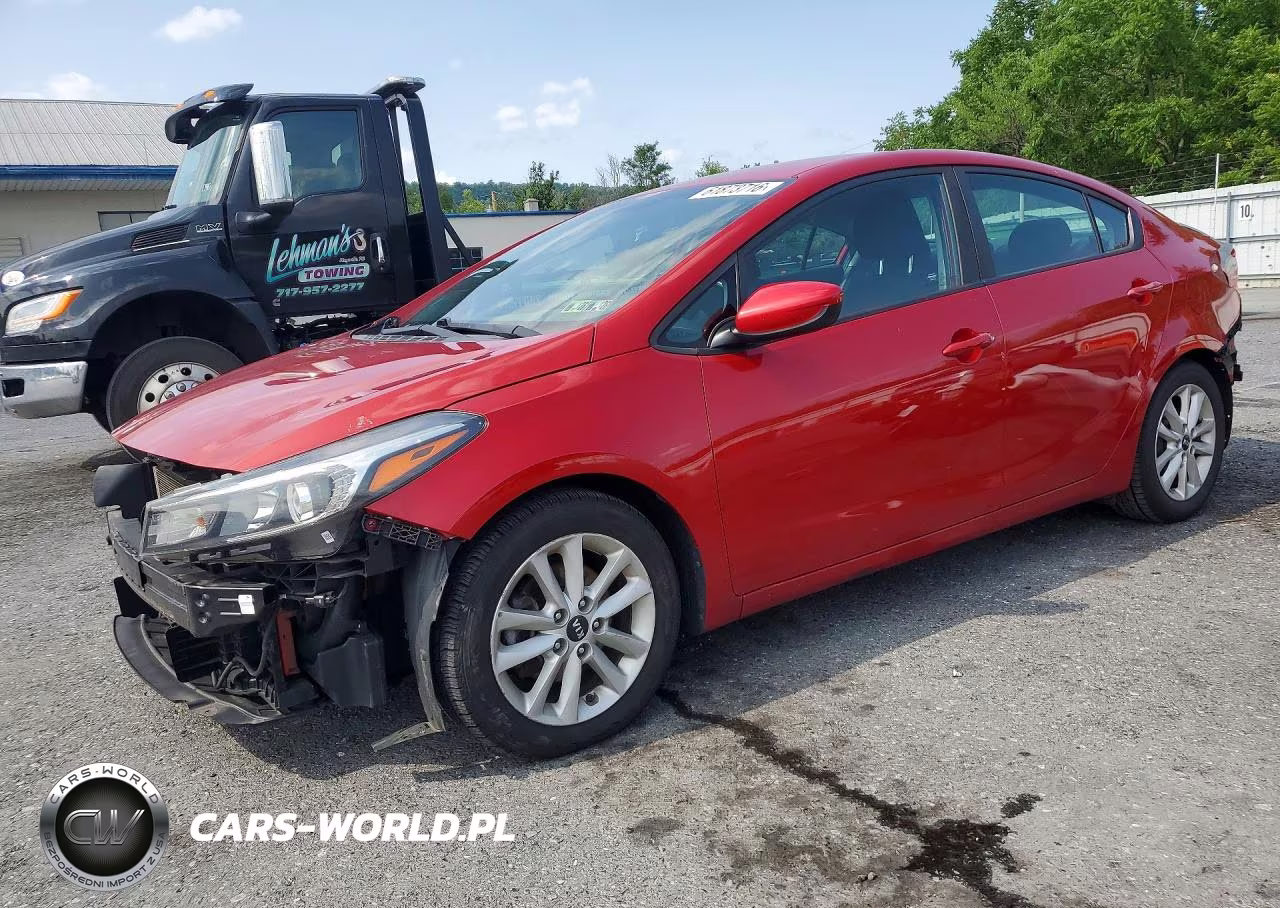 2017 Kia Forte S VIN:3KPFL4A7XHE120976 - 1