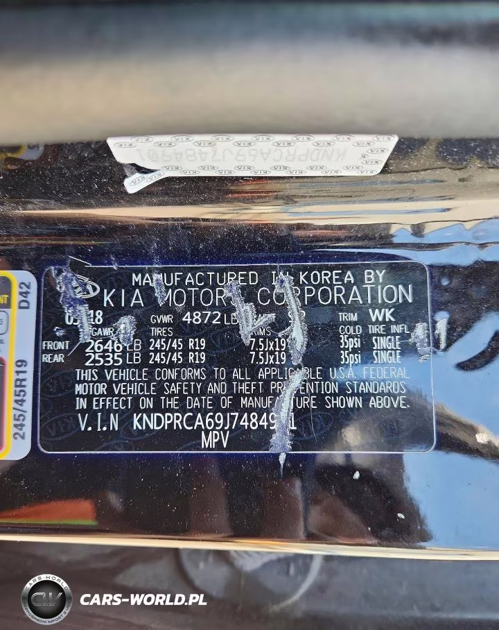 2018 Kia Sportage Sx VIN:KNDPRCA69J7484901 - 13
