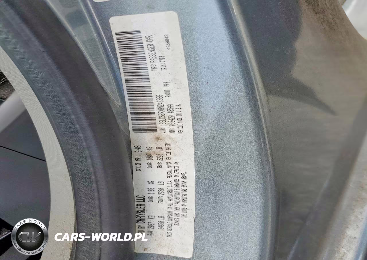 2008 Dodge Avenger Sxt VIN:1B3LC56RX8N249266 - 12