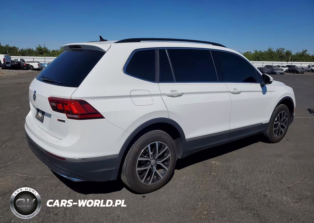 2021 Volkswagen Tiguan Se VIN:3VV2B7AX1MM092974 - 3