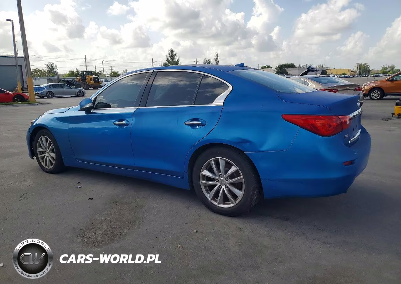 2014 Infiniti Q50 Base VIN:JN1BV7AR6EM681199 - 2
