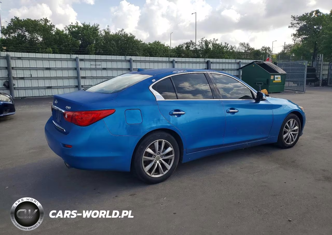 2014 Infiniti Q50 Base VIN:JN1BV7AR6EM681199 - 3