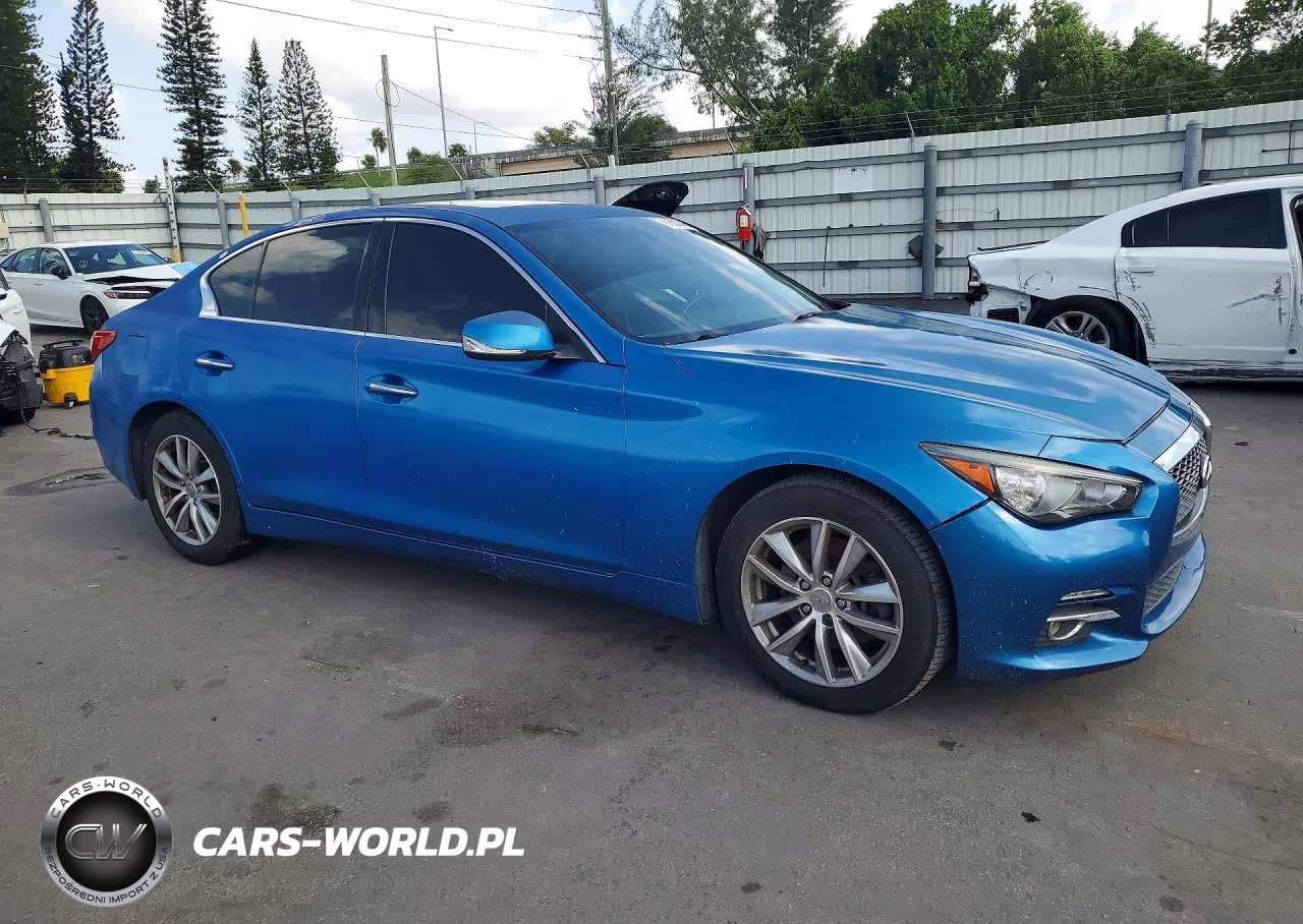 2014 Infiniti Q50 Base VIN:JN1BV7AR6EM681199 - 4