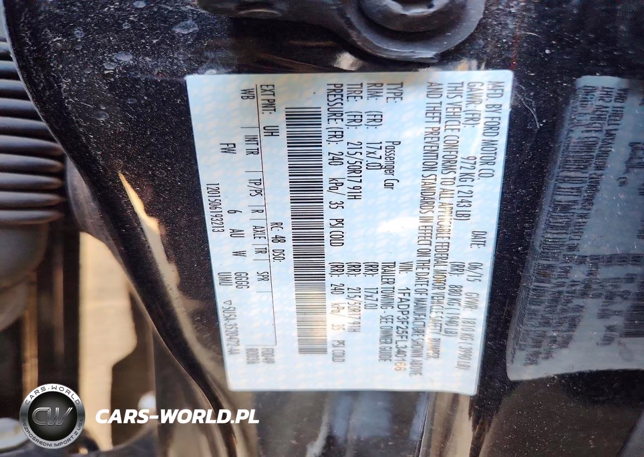 2015 Ford Focus Se VIN:1FADP3F25FL340166 - 12