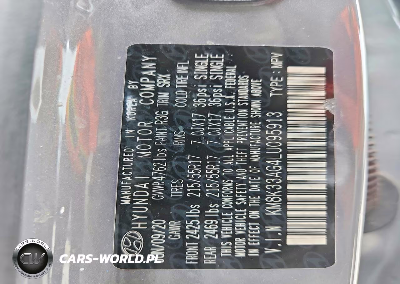 2020 Hyundai Kona Limited VIN:KM8K33AG4LU095913 - 14