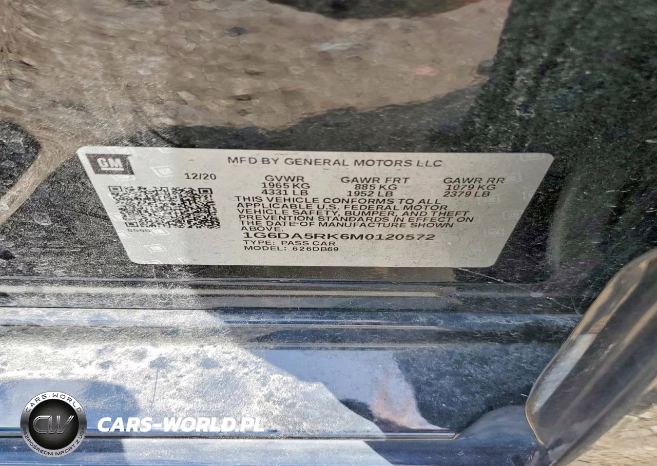 2021 Cadillac Ct4 Luxury VIN:1G6DA5RK6M0120572 - 12