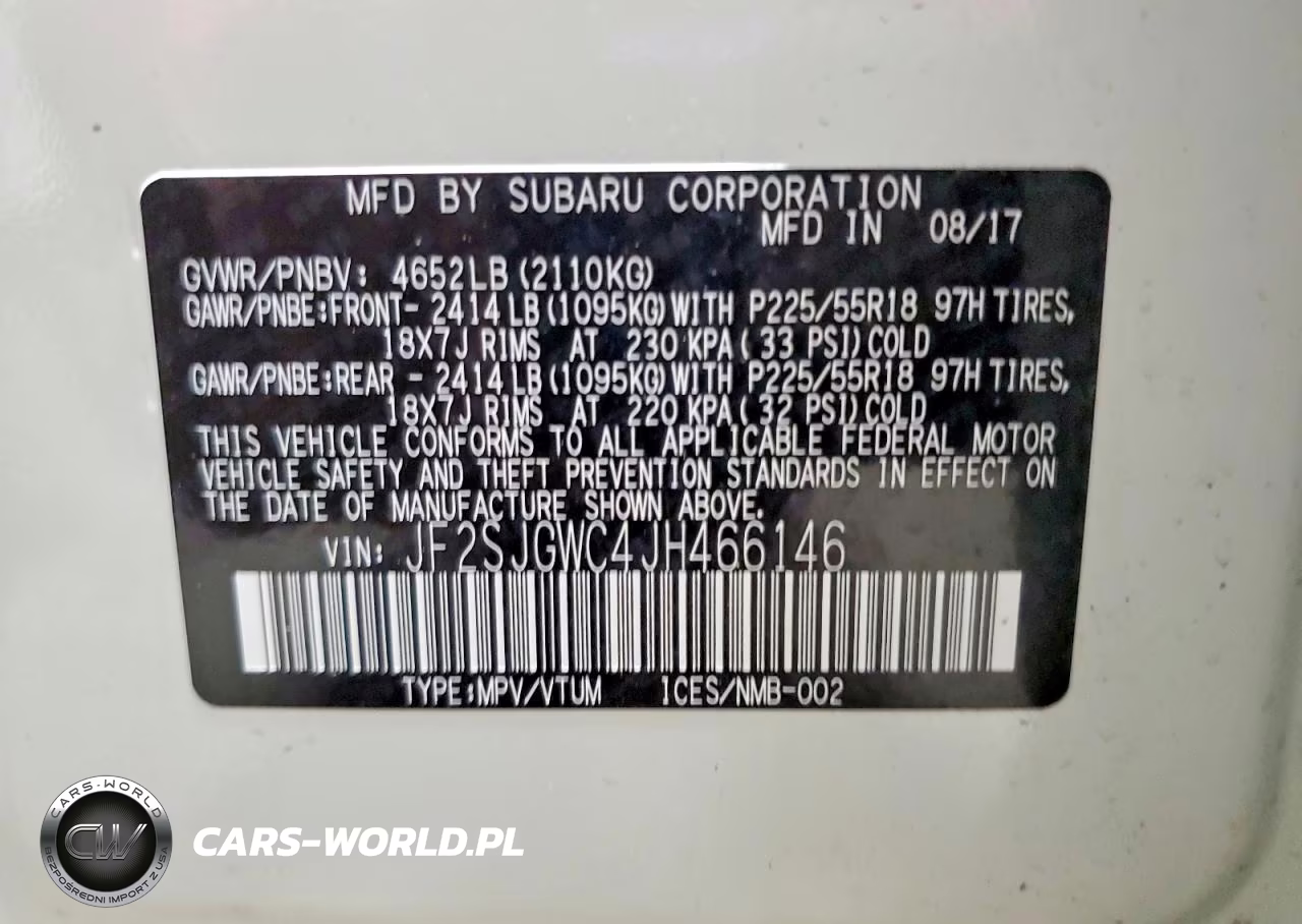 2018 Subaru Forester 2.0Xt Touring VIN:JF2SJGWC4JH466146 - 13