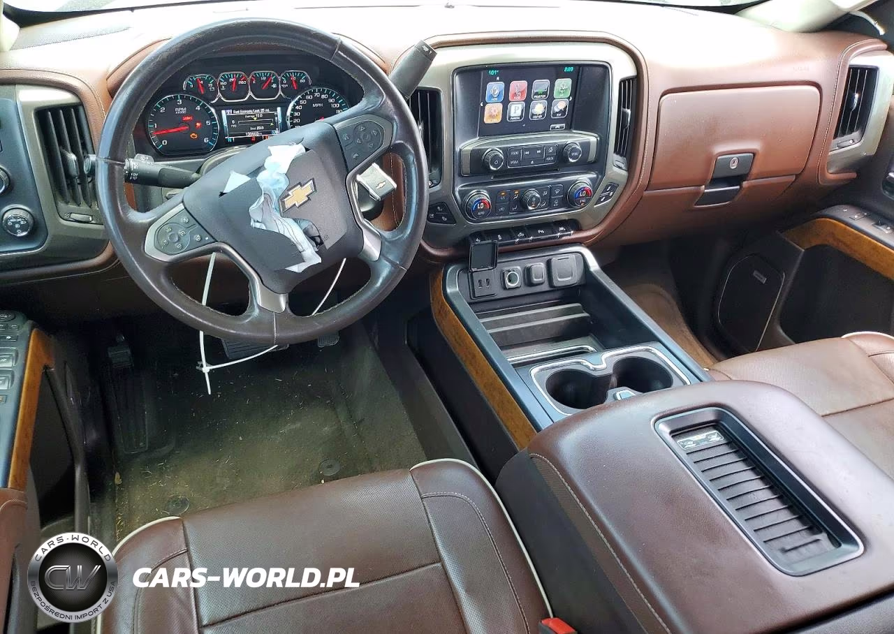 2016 Chevrolet Silverado K1500 High Country VIN:3GCUKTEC6GG372304 - 8