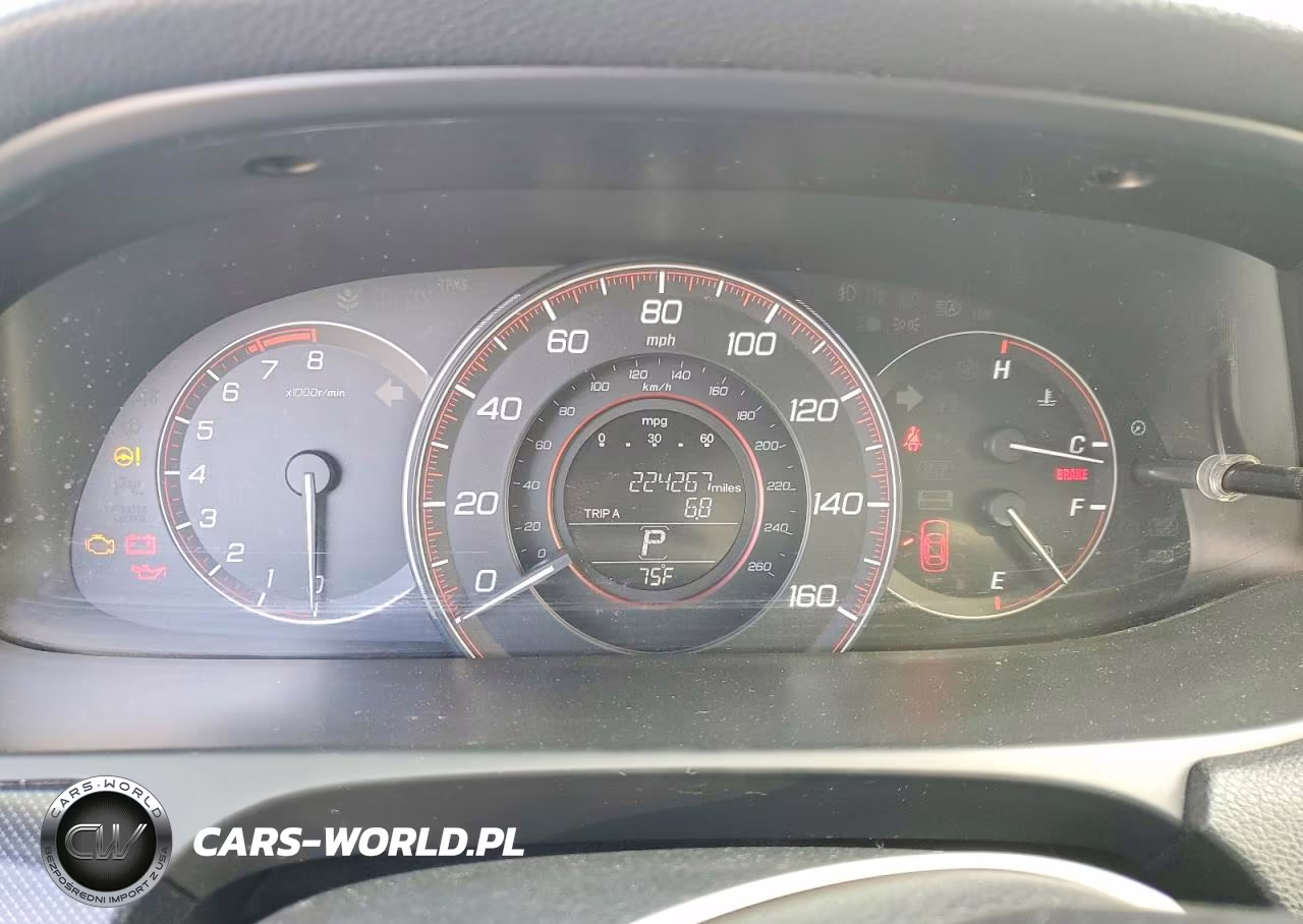 2015 Honda Accord Sport VIN:1HGCR2F55FA196443 - 9