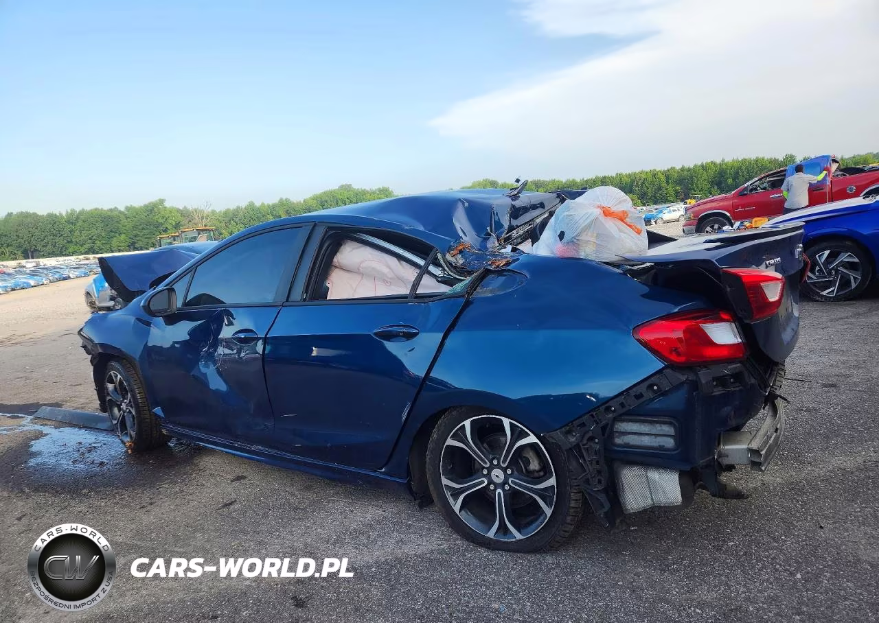 2019 Chevrolet Cruze Lt VIN:1G1BE5SMXK7135416 - 2