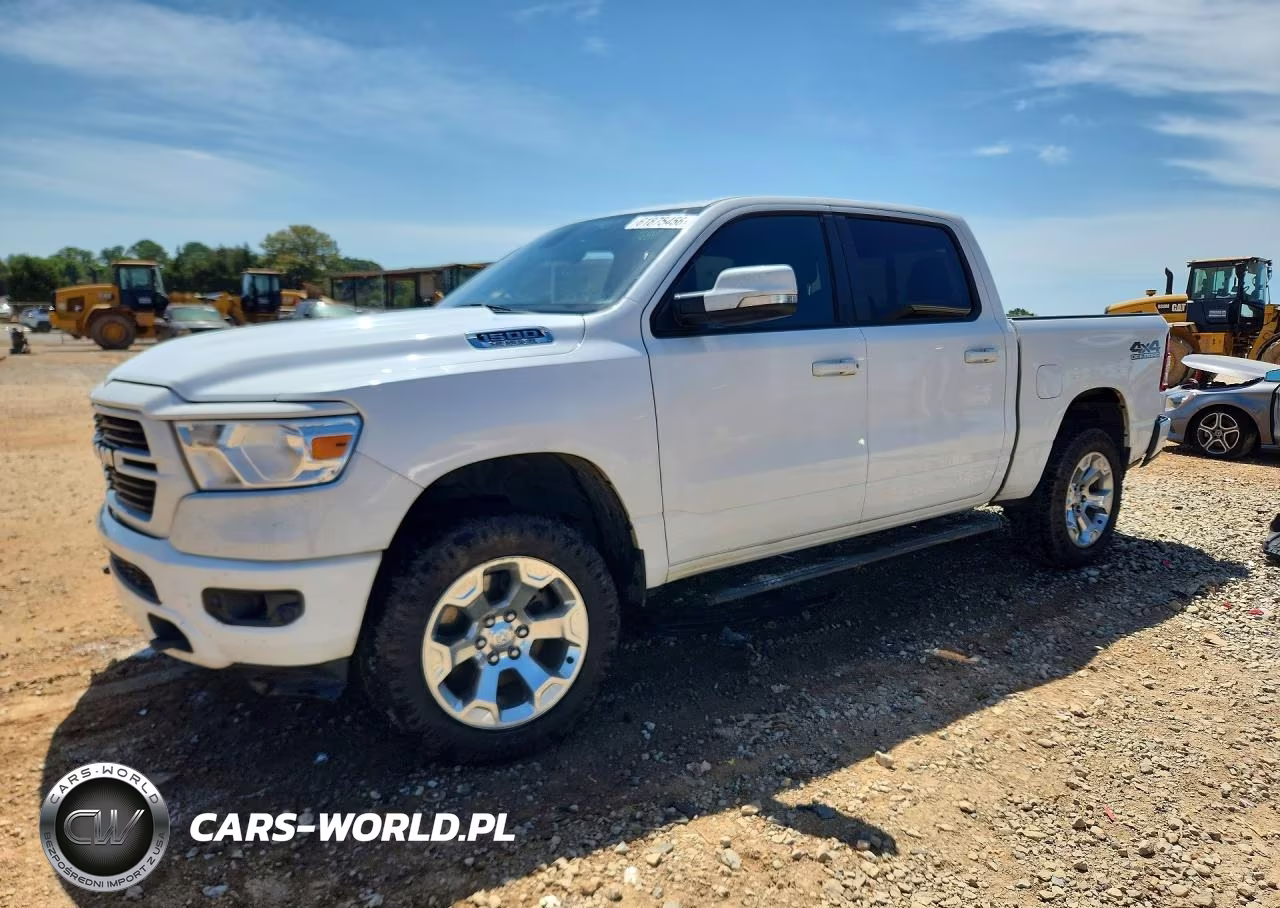 2019 Ram 1500 Big Horn-Lone Star VIN:1C6SRFFT1KN585347 - 1