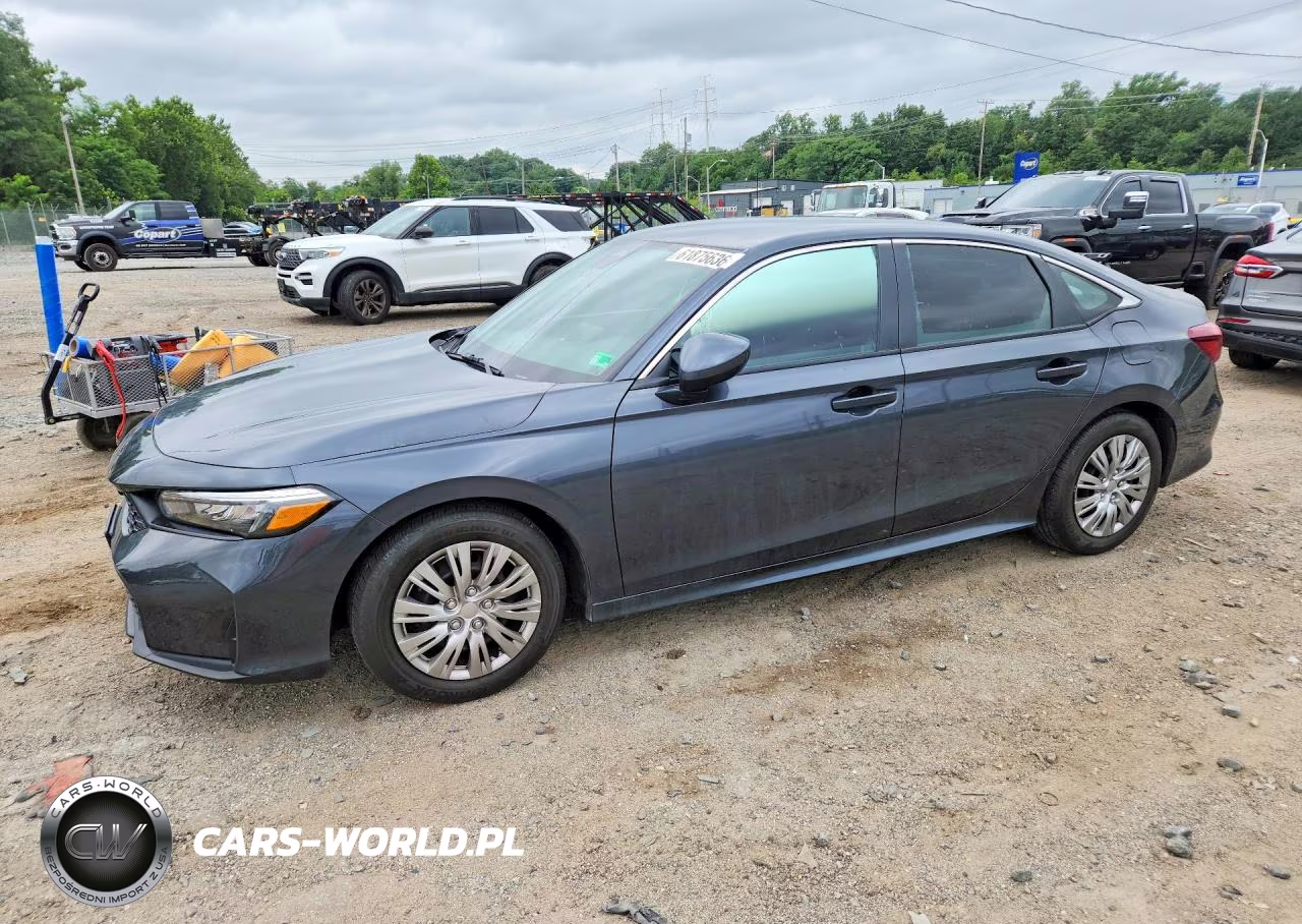 2025 Honda Civic Lx VIN:2HGFE2F2XSH540858 - 1
