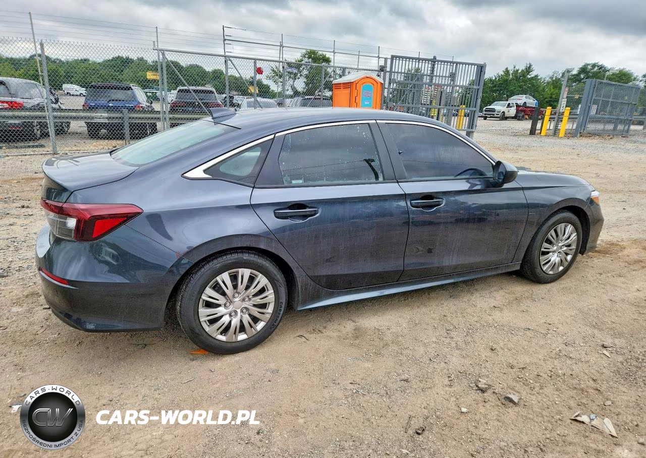 2025 Honda Civic Lx VIN:2HGFE2F2XSH540858 - 3