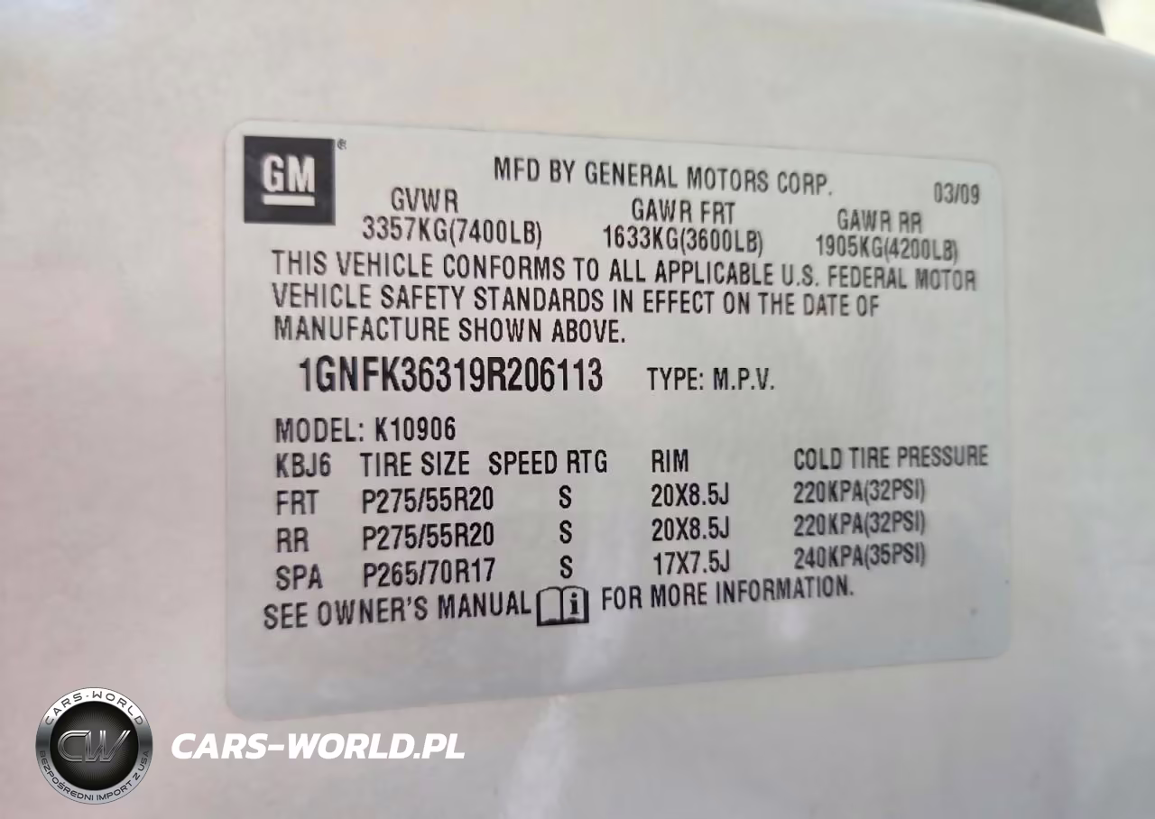 2009 Chevrolet Suburban K1500 Ltz VIN:1GNFK36319R206113 - 14