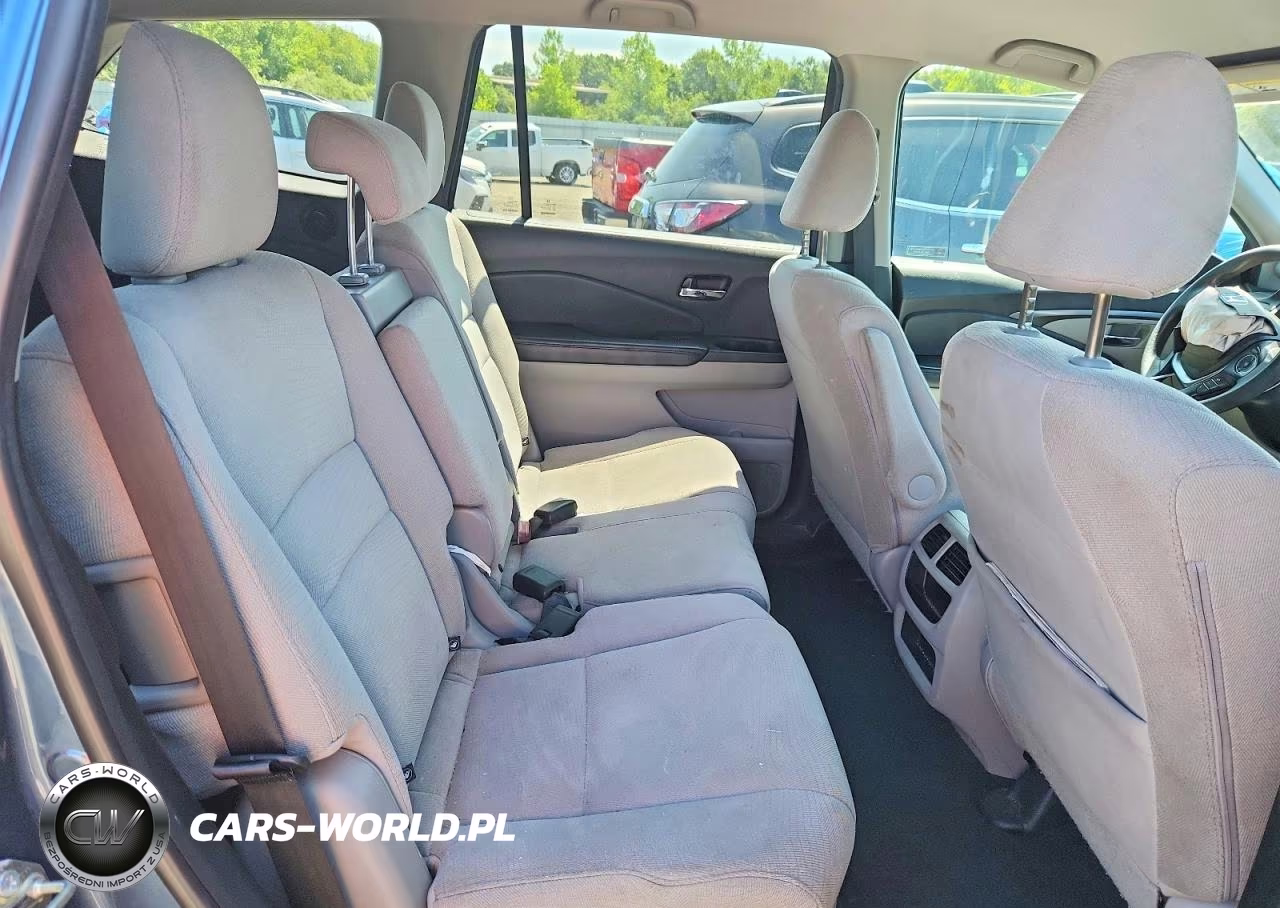 2017 Honda Pilot Lx VIN:5FNYF6H10HB030579 - 11