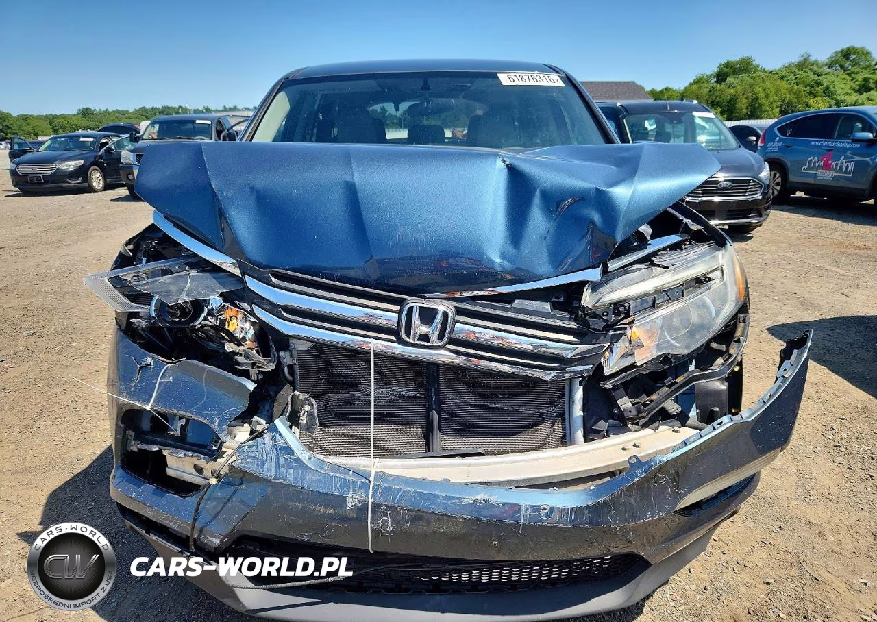 2017 Honda Pilot Lx VIN:5FNYF6H10HB030579 - 12
