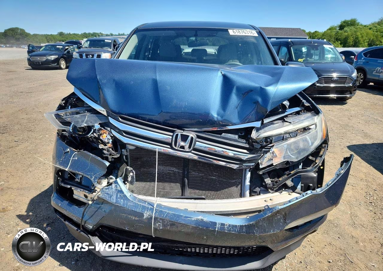 2017 Honda Pilot Lx VIN:5FNYF6H10HB030579 - 5