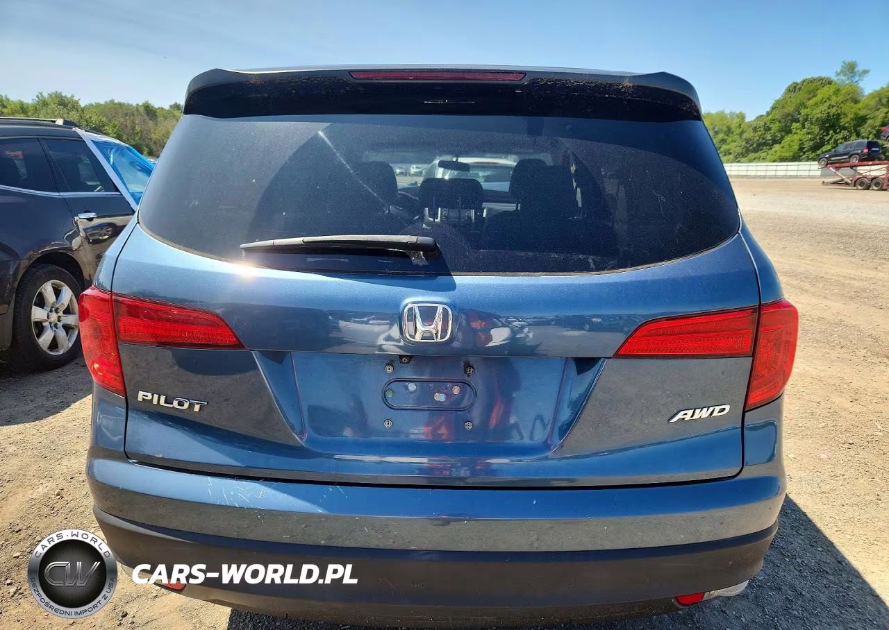 2017 Honda Pilot Lx VIN:5FNYF6H10HB030579 - 6