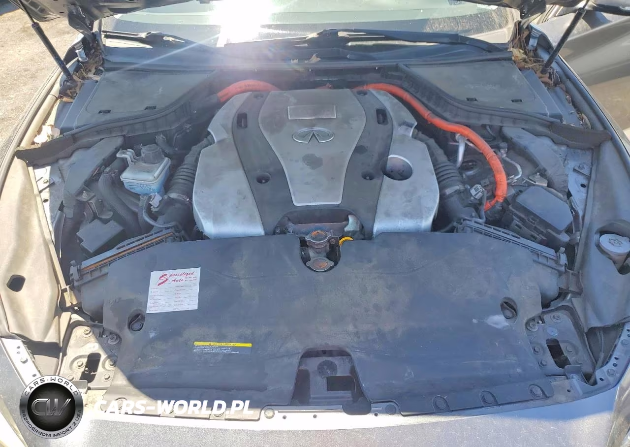 2014 Infiniti Q50 Hybrid Sport VIN:JN1AV7AP4EM691305 - 11